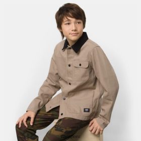 Vans Peru NBDZ462095 caqui militar | Vans abrigo de tarea de taladro para niños