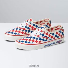 Vans Peru NBDZ462165 rojo-azul | Vans x nuestras leyendas autenticas 44 dx