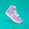 Vans Peru NBDZ462235 lila transparente iridiscente | Vans cómodocush para niños sk8-hi
