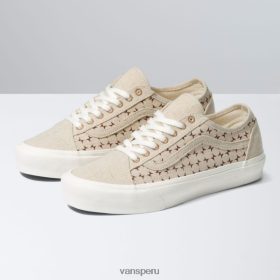 Vans Peru NBDZ462261 puerto de tablero de ajedrez | Vans vieja escuela cónica