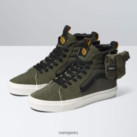 Vans Peru NBDZ462443 hoja de uva de utilidad táctica | Vans sk8-hola cmmnty