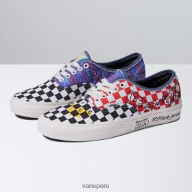 Vans Peru NBDZ462445 malvavisco múltiple | Vans x cosas más extrañas auténticas
