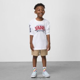 Vans Peru NBDZ462469 caqui | Vans short gama niños pequeños cintura elástica