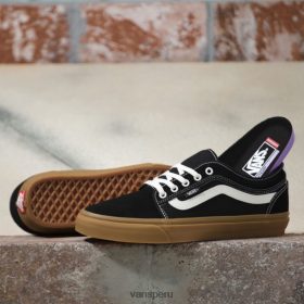 Vans Peru NBDZ462475 goma negra | Vans chukka con raya lateral baja