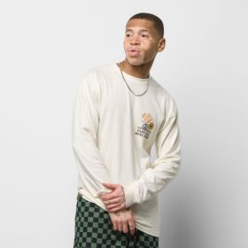 Vans Peru NBDZ462601 blanco antiguo | Vans playeras manga larga de free as a checker bird