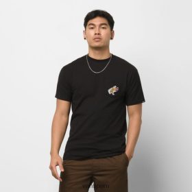 Vans Peru NBDZ462621 negro | Vans camiseta de investigación de tablero de ajedrez