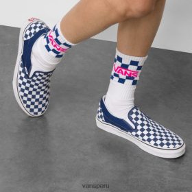 Vans Peru NBDZ462657 blanco | Vans Sketchy Past Crew calcetín talla 9.5-13