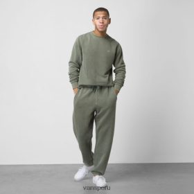 Vans Peru NBDZ462715 pato verde | Vans pantalón deportivo con lavado cómodo y cómodo