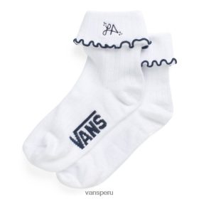 Vans Peru NBDZ462731 blanco | Vans calcetín armanto con volantes 6.5-10