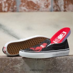 Vans Peru NBDZ462889 negro | Vans x patines krooked sin cordones