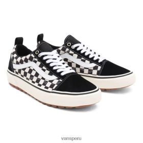 Vans Peru NBDZ4629 blanco y negro | Vans zapatos old skool mte-1