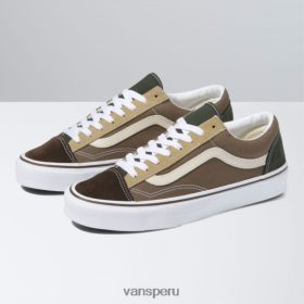 Vans Peru NBDZ463011 demitasse-multi | Vans estilo de bloque de color 36