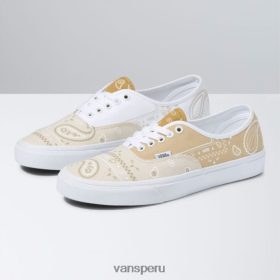 Vans Peru NBDZ463033 blanco verdadero de unidad | Vans paz paisley autentico