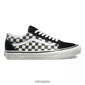 Vans Peru NBDZ463041 cheque negro | Vans fábrica de anaheim old skool 36 dx