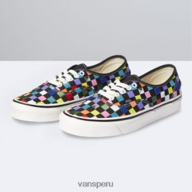 Vans Peru NBDZ463077 mezclar tablero de ajedrez-multi | Vans fábrica de anaheim auténtica 44 dx