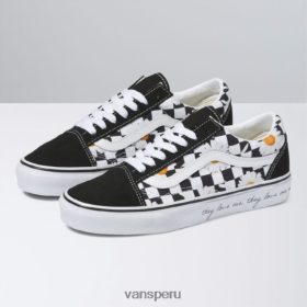 Vans Peru NBDZ463091 blanco verdadero como una margarita | Vans ámame ámame vieja escuela