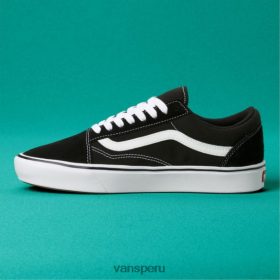 Vans Peru NBDZ463177 negro-blanco verdadero | Vans cómoda vieja escuela