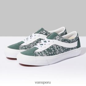 Vans Peru NBDZ463183 verde selva-blanco verdadero | Vans pañuelo negrita ni