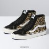 Vans Peru NBDZ463185 leopardo negro-tostado | Vans fábrica de anaheim sk8-hi 38 dx