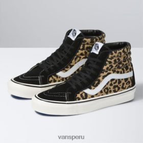 Vans Peru NBDZ463185 leopardo negro-tostado | Vans fábrica de anaheim sk8-hi 38 dx
