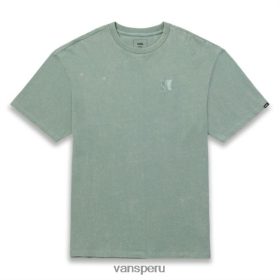 Vans Peru NBDZ463295 lavado de medio verde | Vans lavar la camiseta