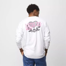 Vans Peru NBDZ463321 blanco | Vans camisetas manga larga de love me not