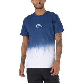 Vans Peru NBDZ463347 azul sodalita | Vans Camisa de manga corta teñida por inmersión 2k