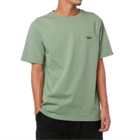 Vans Peru NBDZ463371 seto verde | Vans camiseta con estampado de cachemira