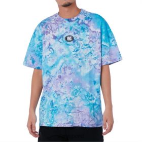 Vans Peru NBDZ463419 teñido anudado de lavanda inglesa | Vans camiseta con abrigo de azúcar