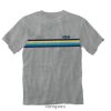 Vans Peru NBDZ463443 brezo atlético | Vans camiseta con varias rayas