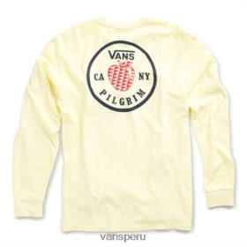 Vans Peru NBDZ463447 crema doble | Vans camiseta de manga larga de x peregrino surf Supply