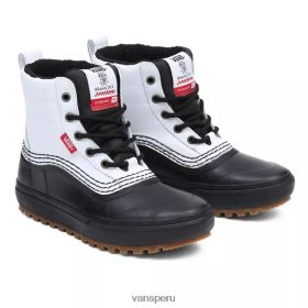 Vans Peru NBDZ46345 blanco | Vans zapatos kennedi deck standard mid nieve mte