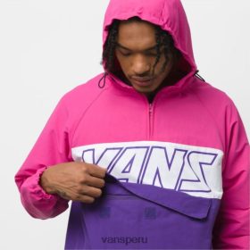 Vans Peru NBDZ463519 fucsia violeta-heliotropo | Vans anorak deportivo retro