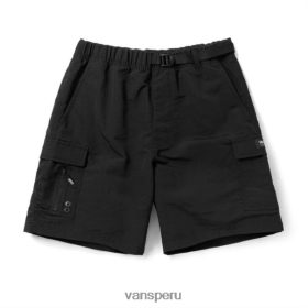 Vans Peru NBDZ463525 negro | Vans pantalones cortos de nailon sueltos camp