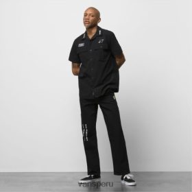 Vans Peru NBDZ463541 negro | Vans pantalones de carpintero holgados elijah berle