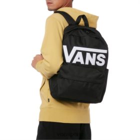 Vans Peru NBDZ463583 blanco y negro | Vans mochila drop v old skool