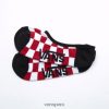 Vans Peru NBDZ463709 cheque rojo y blanco | Vans clásico super no show 6.5-9 3pk