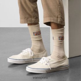 Vans Peru NBDZ463711 avena | Vans calcetines de colores de temporada (talla 6.5-9 1 paquete)