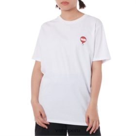 Vans Peru NBDZ463821 blanco | Vans Camiseta Mooncasket de la colección de arte Otw