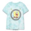 Vans Peru NBDZ463835 azul | Vans Camiseta con cuello redondo Jump Out de Bob Esponja x