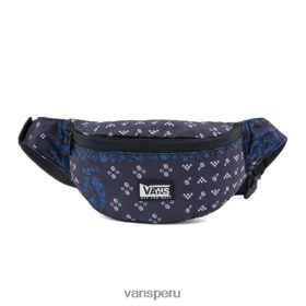 Vans Peru NBDZ463989 paisley negro | Vans riñonera con estampado de cachemira