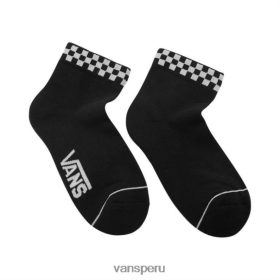 Vans Peru NBDZ464099 negro | Vans calcetines peek-a-check (talla 6.5-9 1 paquete)
