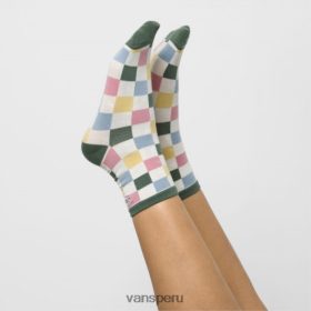 Vans Peru NBDZ464103 malvavisco-lilas | Vans calcetines brillantes (talla 6.5-10 1 paquete)