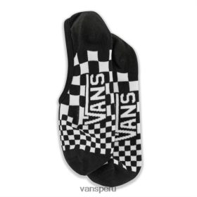Vans Peru NBDZ464113 dama negra | Vans canoodle clásico a cuadros (6,5-10 unidades, 1 unidad)