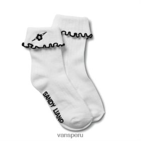 Vans Peru NBDZ464117 blanco | Vans calcetines con volantes liang arenosos (talla 6.5-10 1 paquete)