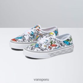 Vans Peru NBDZ464167 Haz un boceto a tu manera | Vans crayola para niños auténtica