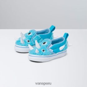 Vans Peru NBDZ464171 atolón azul-blanco verdadero | Vans niño monstruo slip-on v