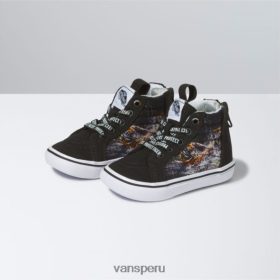 Vans Peru NBDZ464205 proyecto tigres que juegan al gato | Vans x proyecto gato niño pequeño cómodocush sk8-hi zip