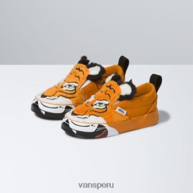 Vans Peru NBDZ464209 proyectogato-tigre | Vans x proyecto gato niño sin cordones v tigre salvaje