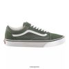 Vans Peru NBDZ464351 teoría del color verde pato | Vans zapatillas skate old skool hombre